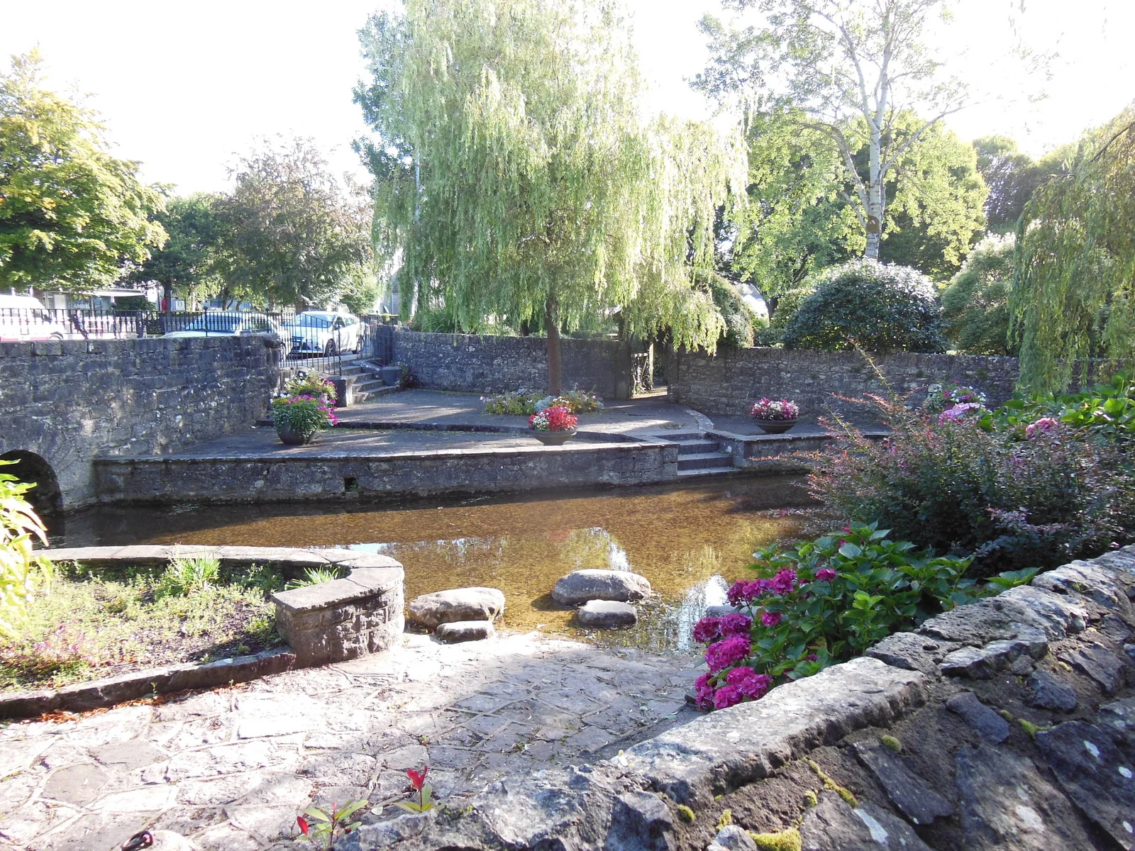 Adare Town Park on Main Street