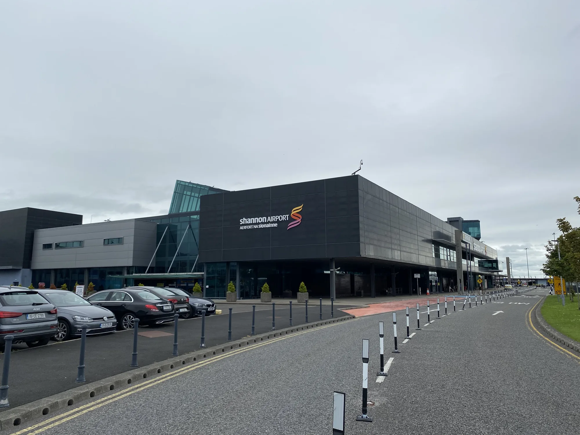 Exterior of Shannon Airport in County Clare, Ireland